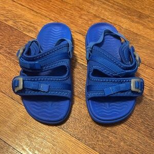 Native Davis Toddler Blue Water Swim Sandals Size C10